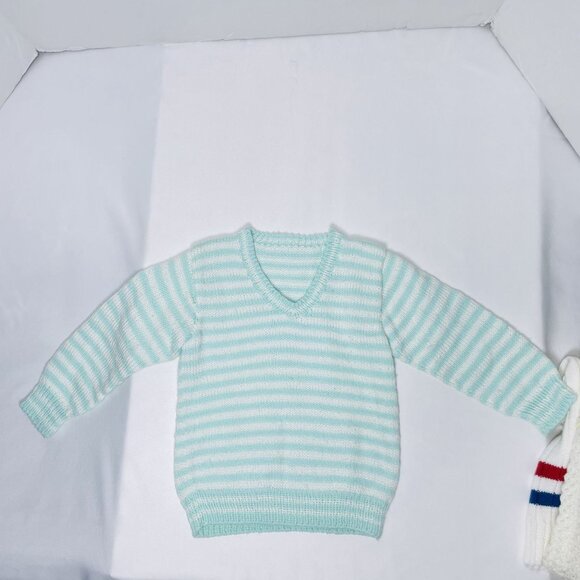 Vintage Toddler Boys Knit Sweater + Cardigan Bundle Lot of 3 - 2T / 3T - Picture 9 of 11